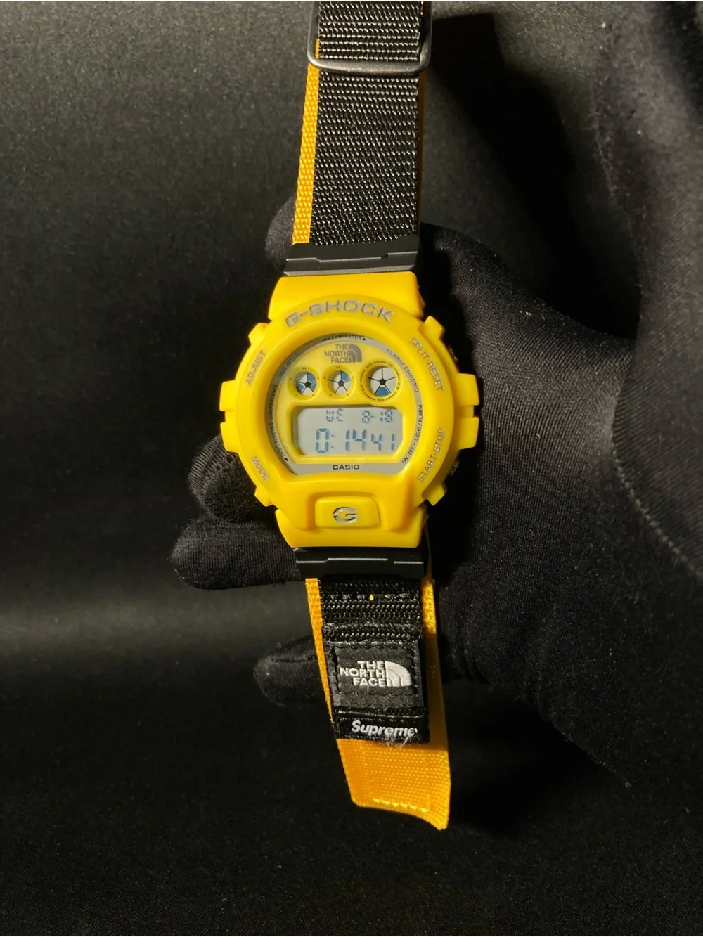 Custom Yellow and Black G Shock Dw6900